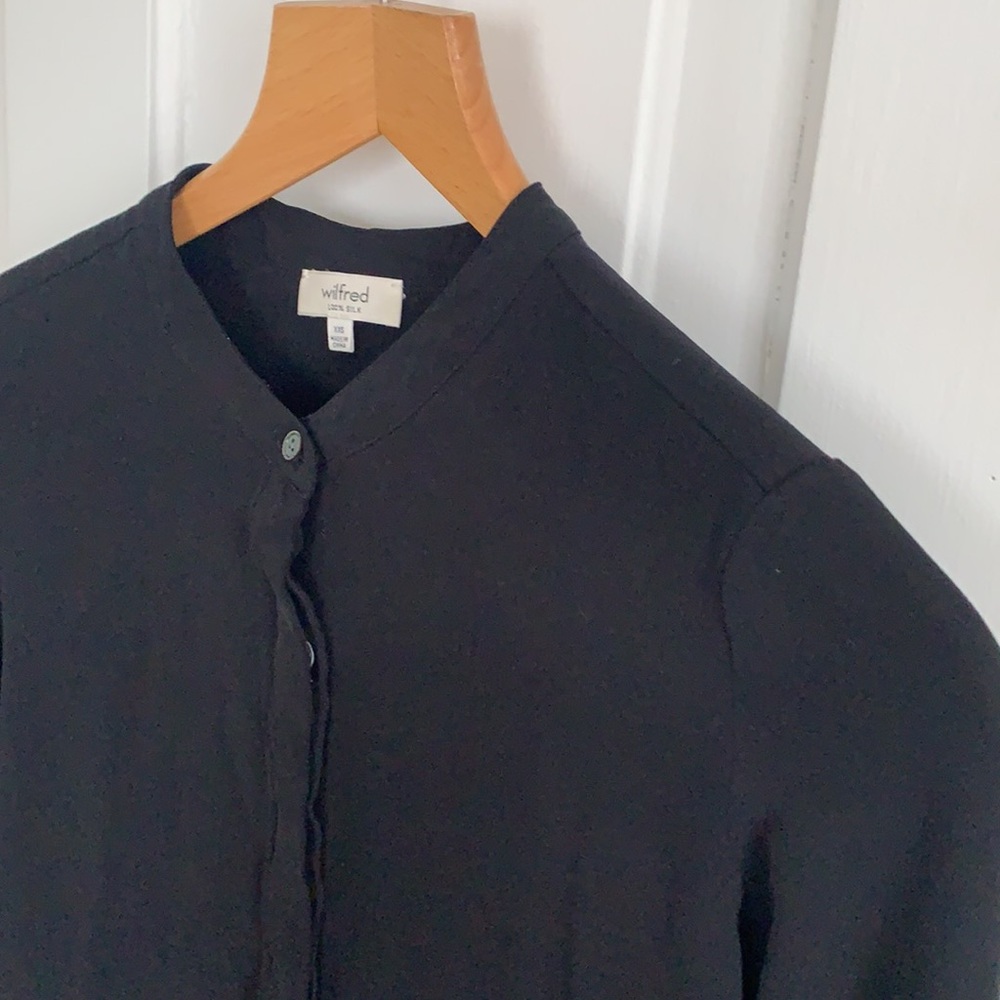100% silk Wilfred shirt-dress